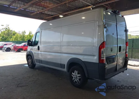 2017 Ram Promaster 1500 High Roof 136 Wb z USA, uszkodzony, nr VIN 3C6TRVBG6HE534592